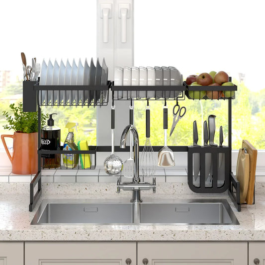 Space-Saving Kitchen Rack